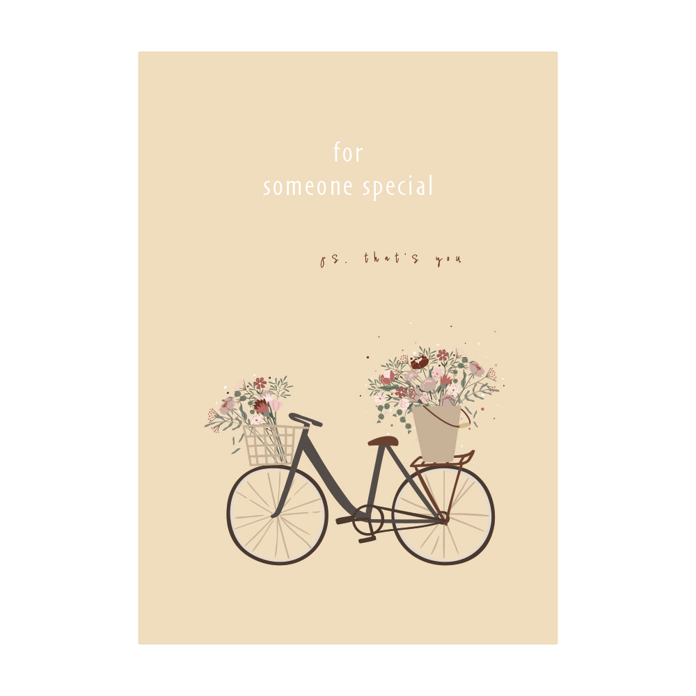 FOR SOMEONE SPECIAL postcard